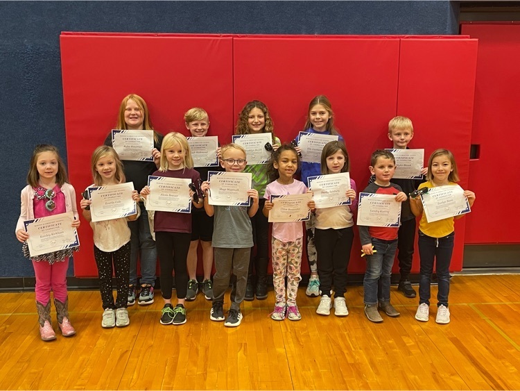 MES November Character Students of the Month