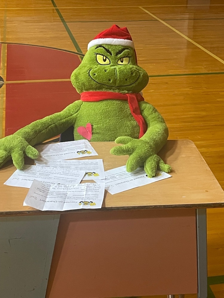 The Grinch is already studying!  
