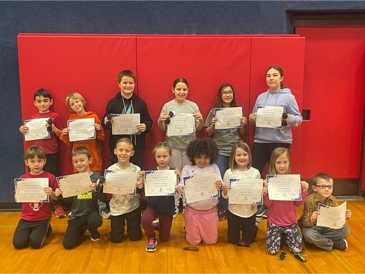 Character Students of the Month for January