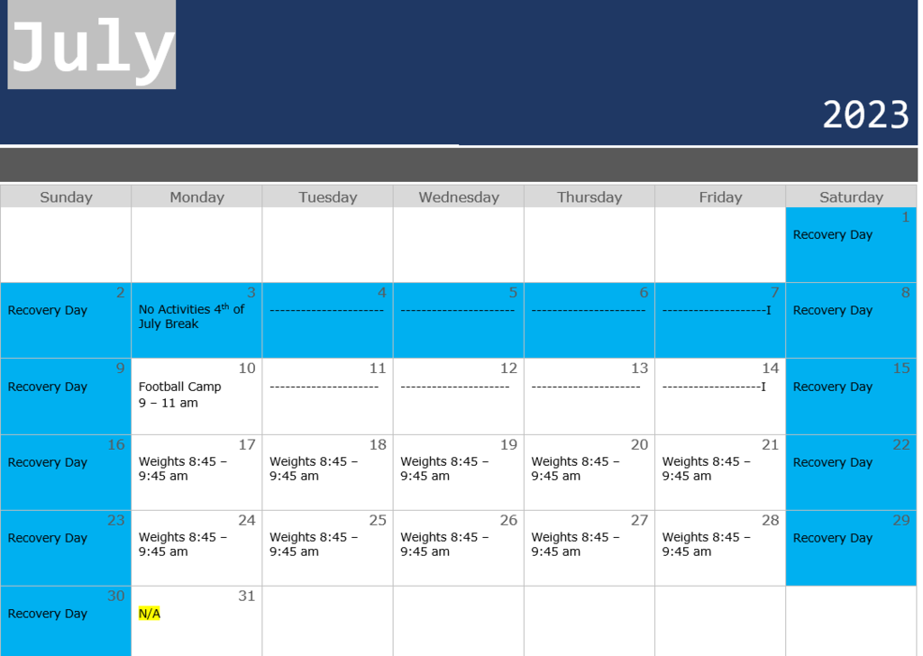 July